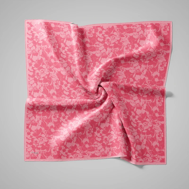 Naturel Eşarp | Sarı - Pembe Serisi