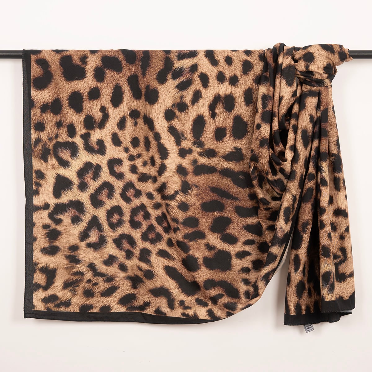 Spring Viscon Şal | Tüylü Leopar