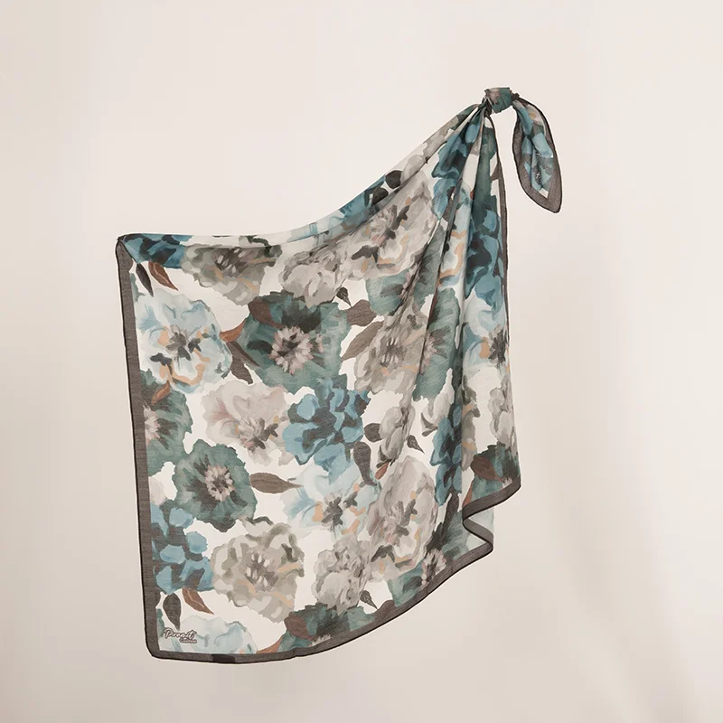 Spring Viscon Eşarp | Modern Buket